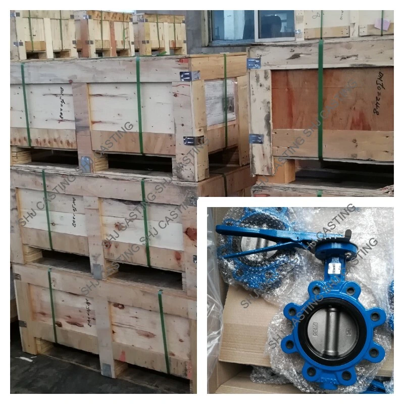 High Performance Butterfly Valve Gearbox Operated
