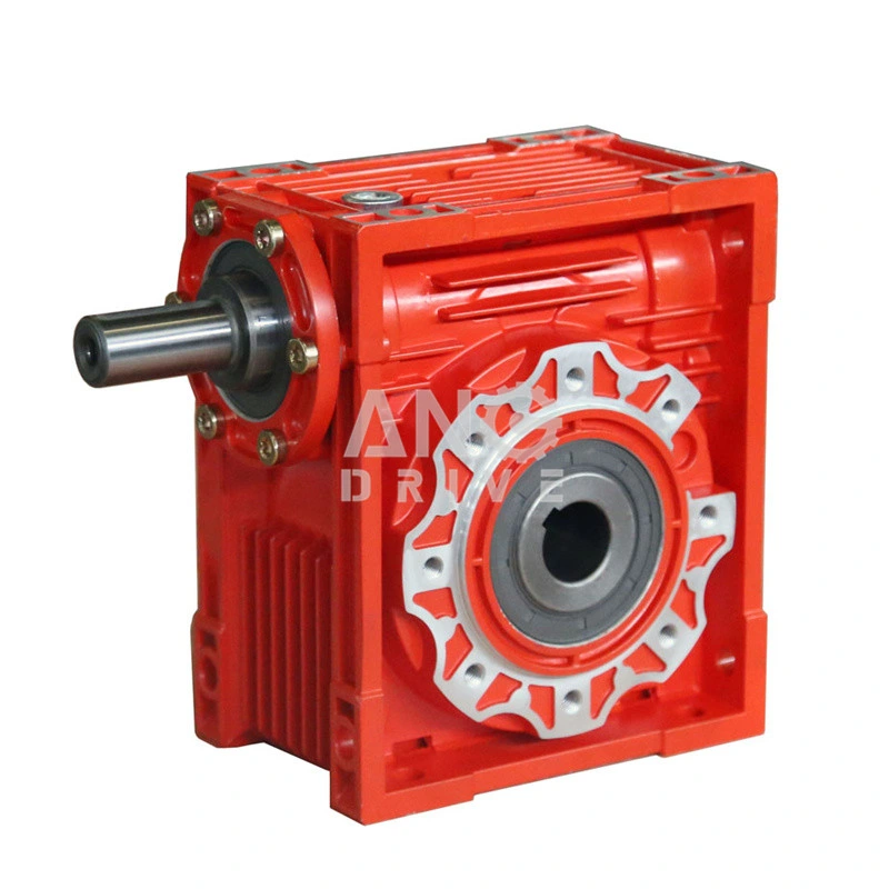 Industrial Factory Mechanical Power Transmission RV Series Speed Reduction Gearbox with Motor Chinese Blue OEM Worm Reductor