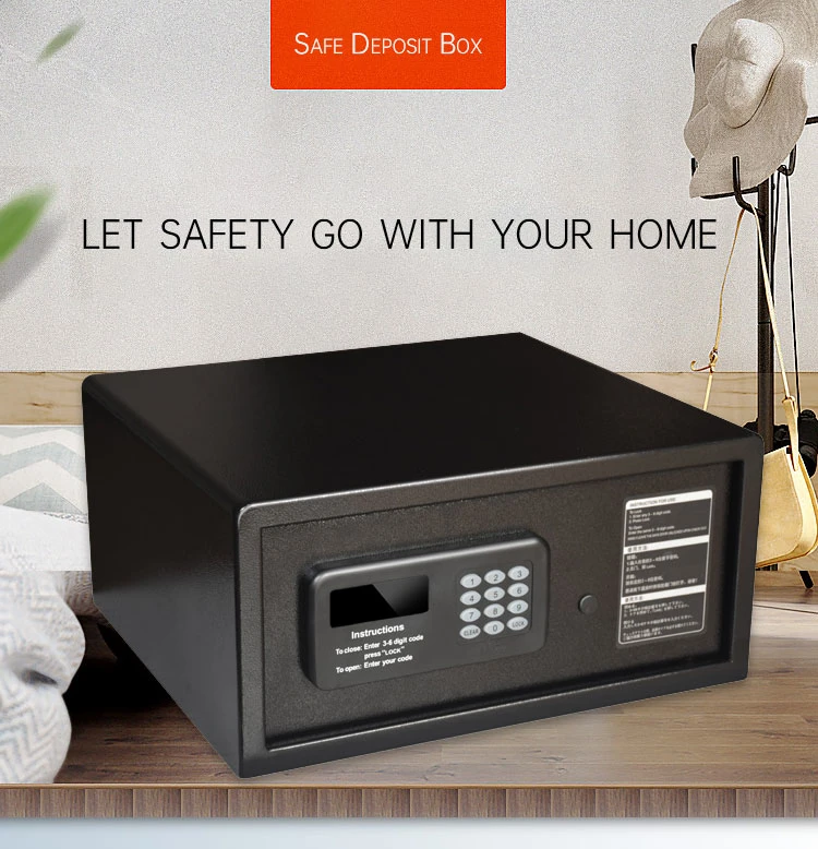 Security Safe Box-Electronic Digital Safe with Keypad and 2 Manual Override Keys-Swallow