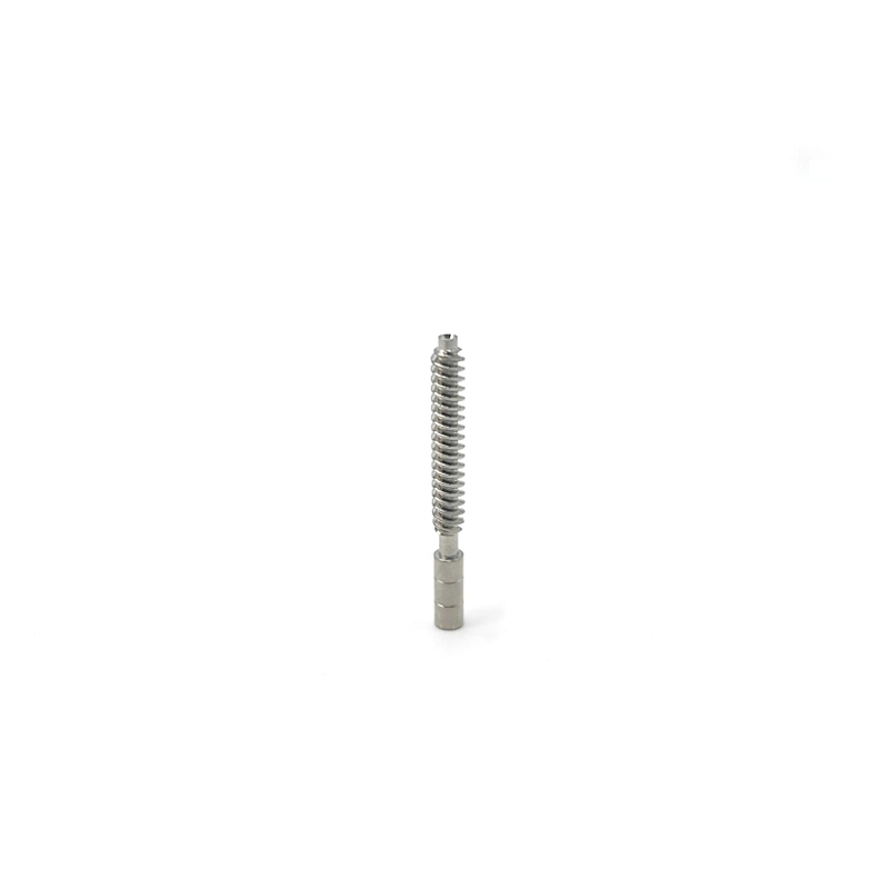 OEM Machining Service Metal Spare Parts CNC Machining Parts Custom Stainless Steel Worm Gear Set Worm Shaft