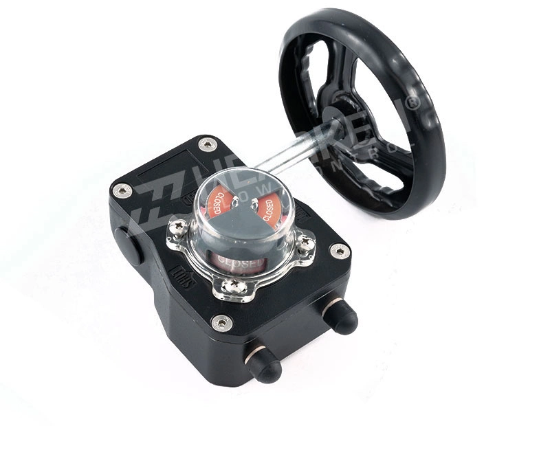 Declutch Worm Gearbox Hand Wheel Gear Operator Black Hgb Series