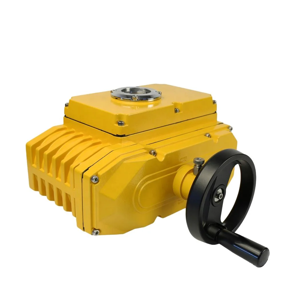 Manual Operate Quarter Turn Rotary Electric Actuator with Hand Wheel