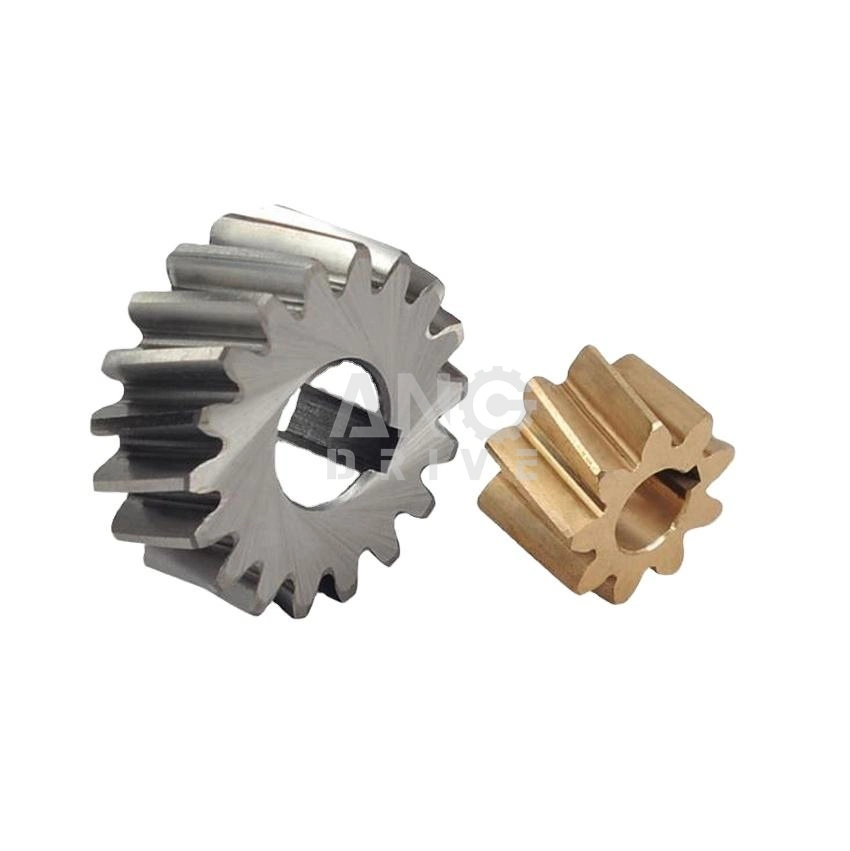 Industrial Gearbox Reducer Auto Parts Metal Transmission Drive Straight Solid Hollow Spur Pinion Shaft Gear