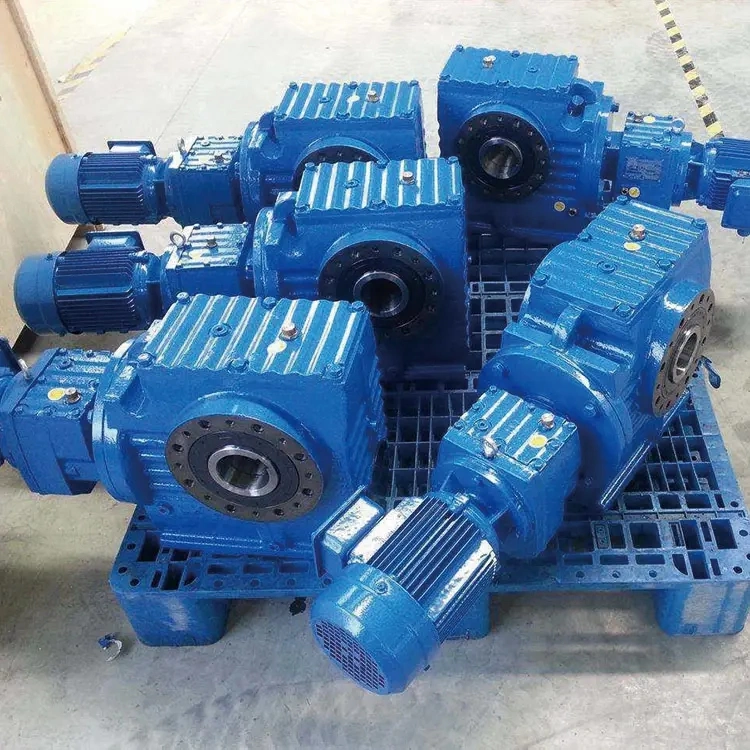 OEM Custom S Series S37 Helical Worm High Speed Gearbox Gear Motor Reducer for Mixer Machine