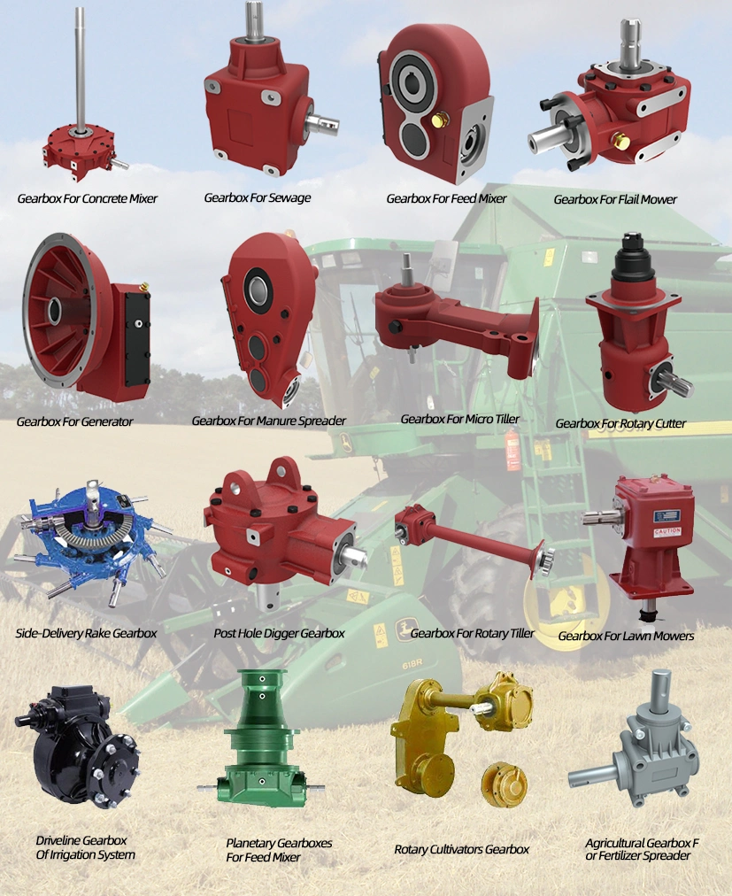Tractor Gearbox for Pto Drive Shaft, Agricultural Machines 540 Rpm, 1: 1.92 Ratio, China Manufacturer OEM / ODM