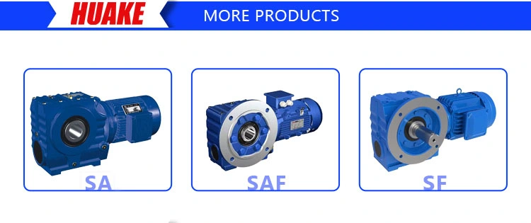OEM Custom S Series S37 Helical Worm High Speed Gearbox Gear Motor Reducer for Mixer Machine
