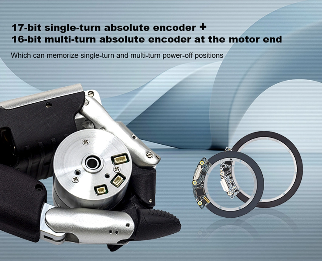 70mm Tinsmith Hollow Shaft Servo Motor Gear Actuator Rotary Actuator Electric