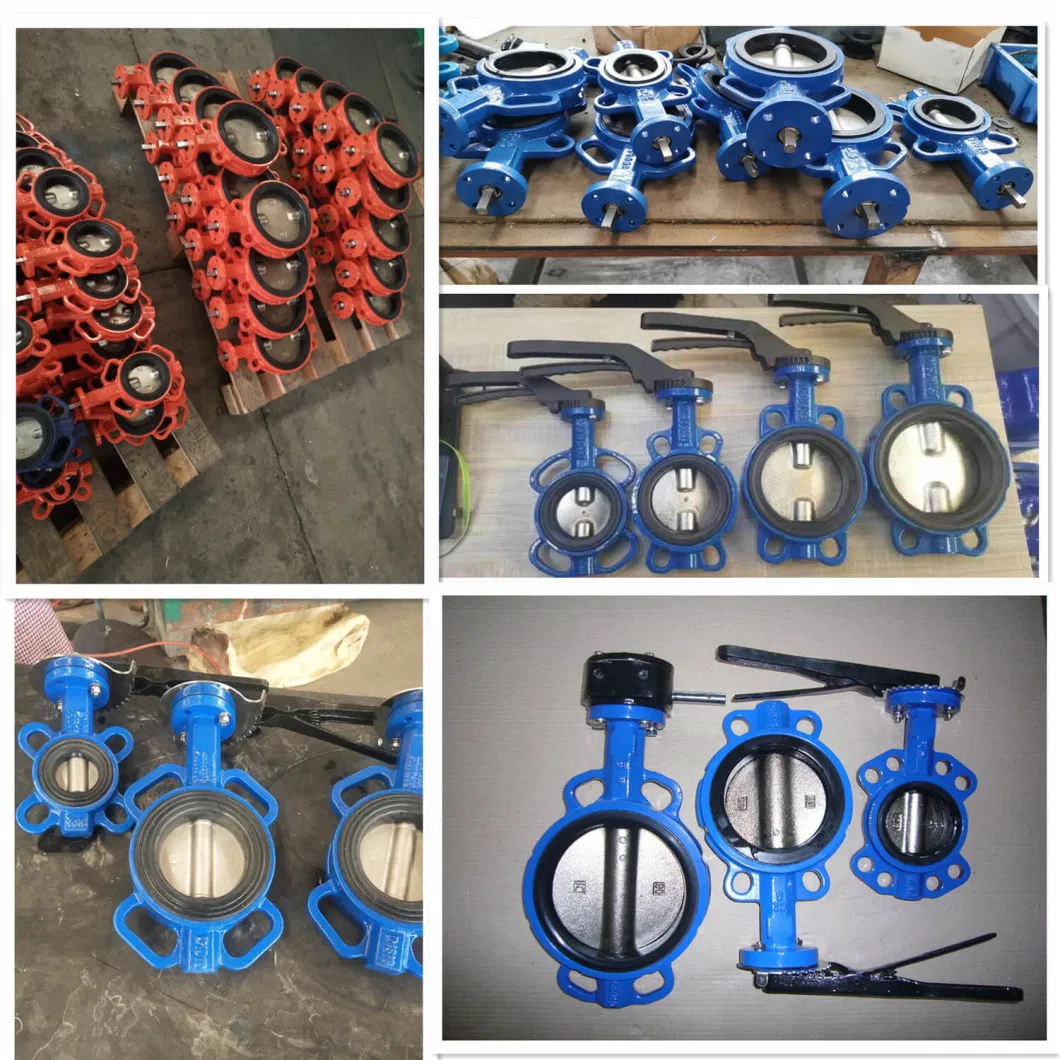 Ductile Iron Ggg40 Double Eccentric Offset Manual/Actuator Flange Butterfly Valve