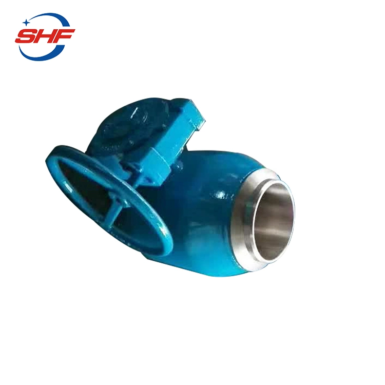 Hot Sale Full Welded Type Gear Box Ball Valve