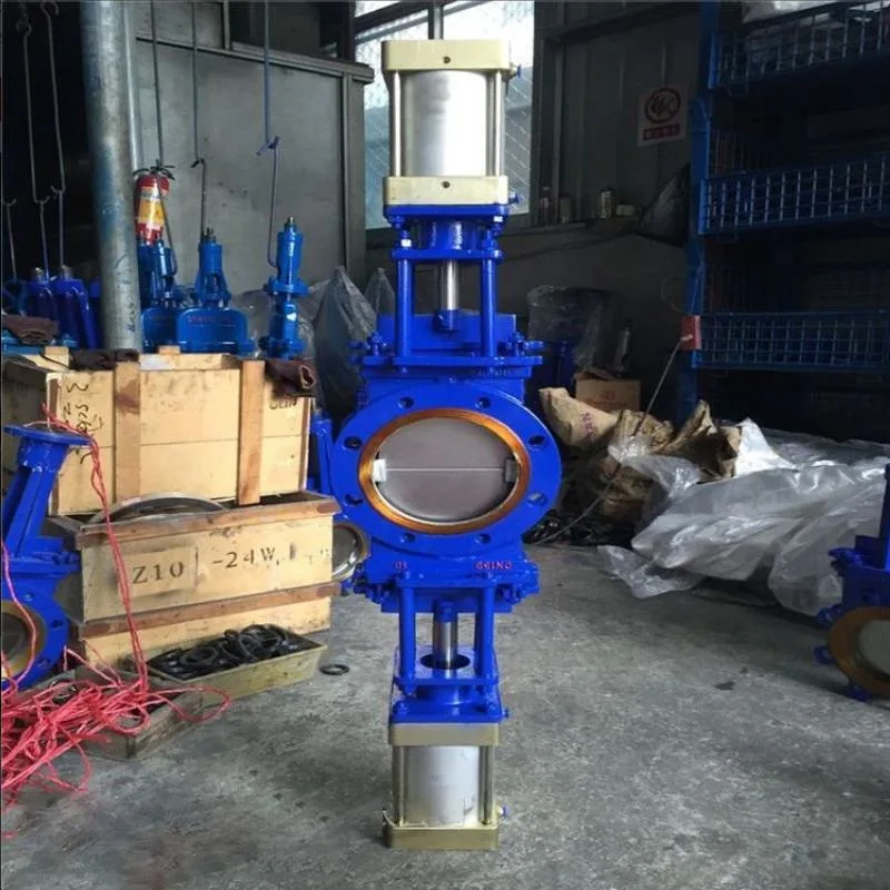 Chain Wheel Operated Non-Rising Stem Knife Gate Valve