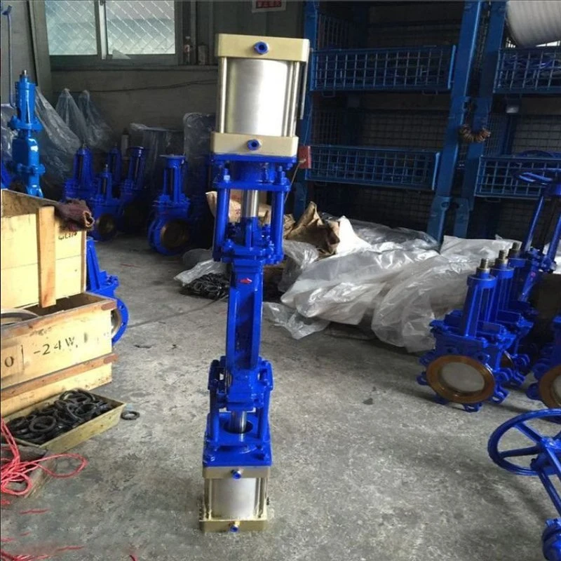 Chain Wheel Operated Non-Rising Stem Knife Gate Valve