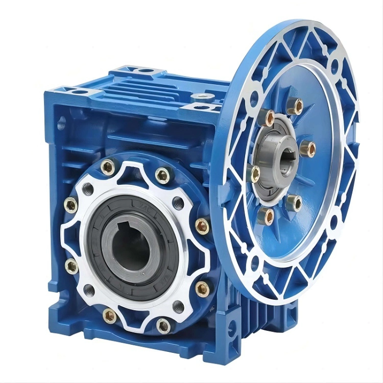 Aluminum Right Angle Worm Drive Motor Gear Gearbox Speed Reducer
