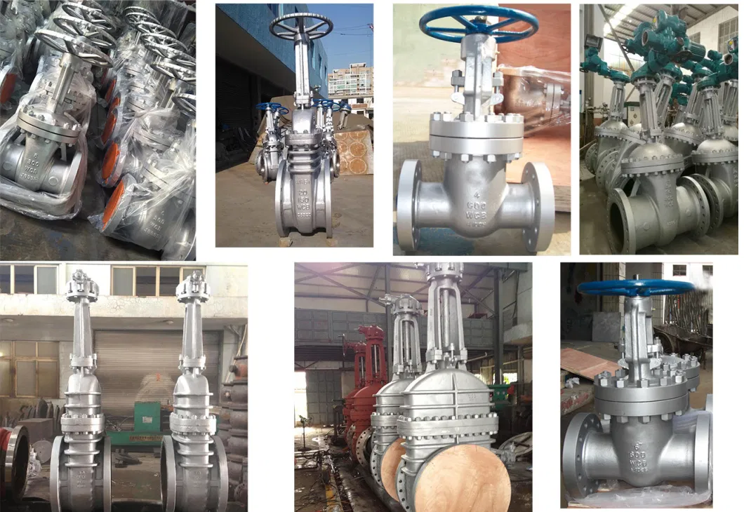 Industrial API ANSI Industrial Rising Stem Steel Electric Gear Operated Wedge Gate Valves Manufacturer Price for Oil Water Gas Acid Flow Control