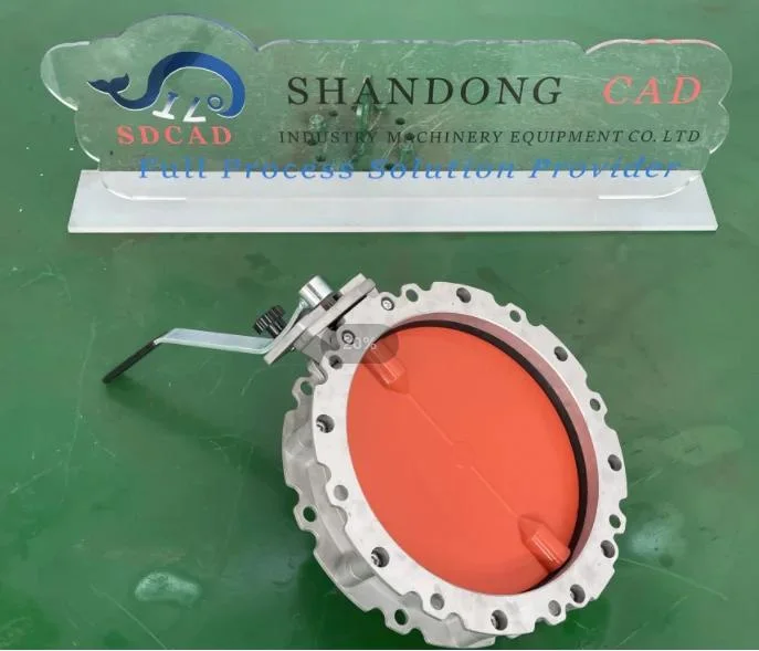 Good Quality Pneumatic and Manual Actuator Butterfly Valve for Cement Powder Silo