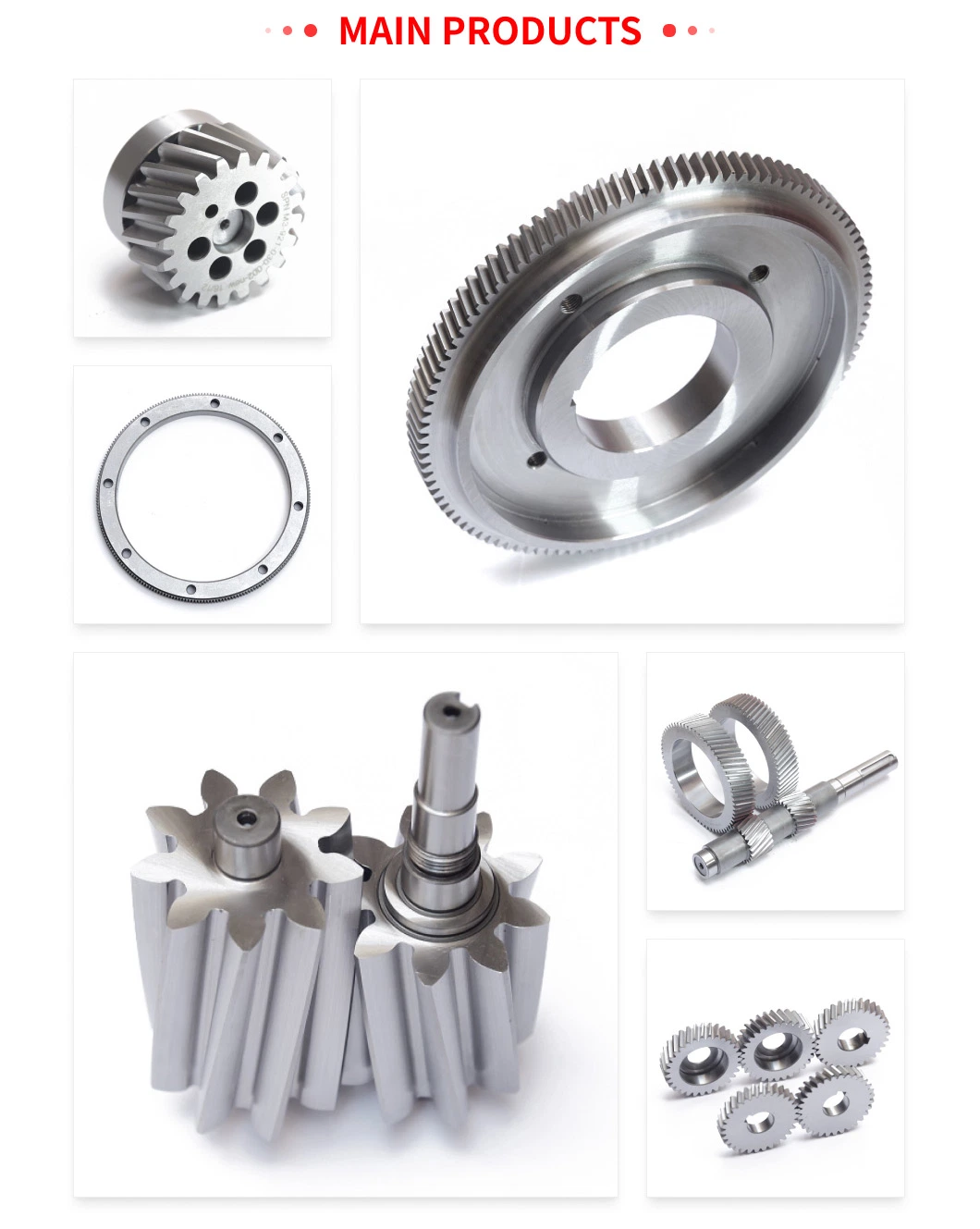 High Precision Manufacturing Plant Custom Steel/Pinion/Spur/Helical/Planetary/Transmission/Start/CNC Machining/Drive Gear