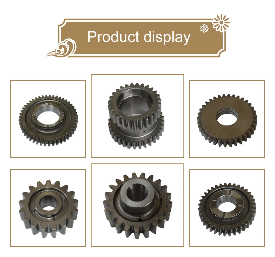 CNC Machining Steel Drive Gear Spur Helical Pinion Gear for Car/Motorcycle