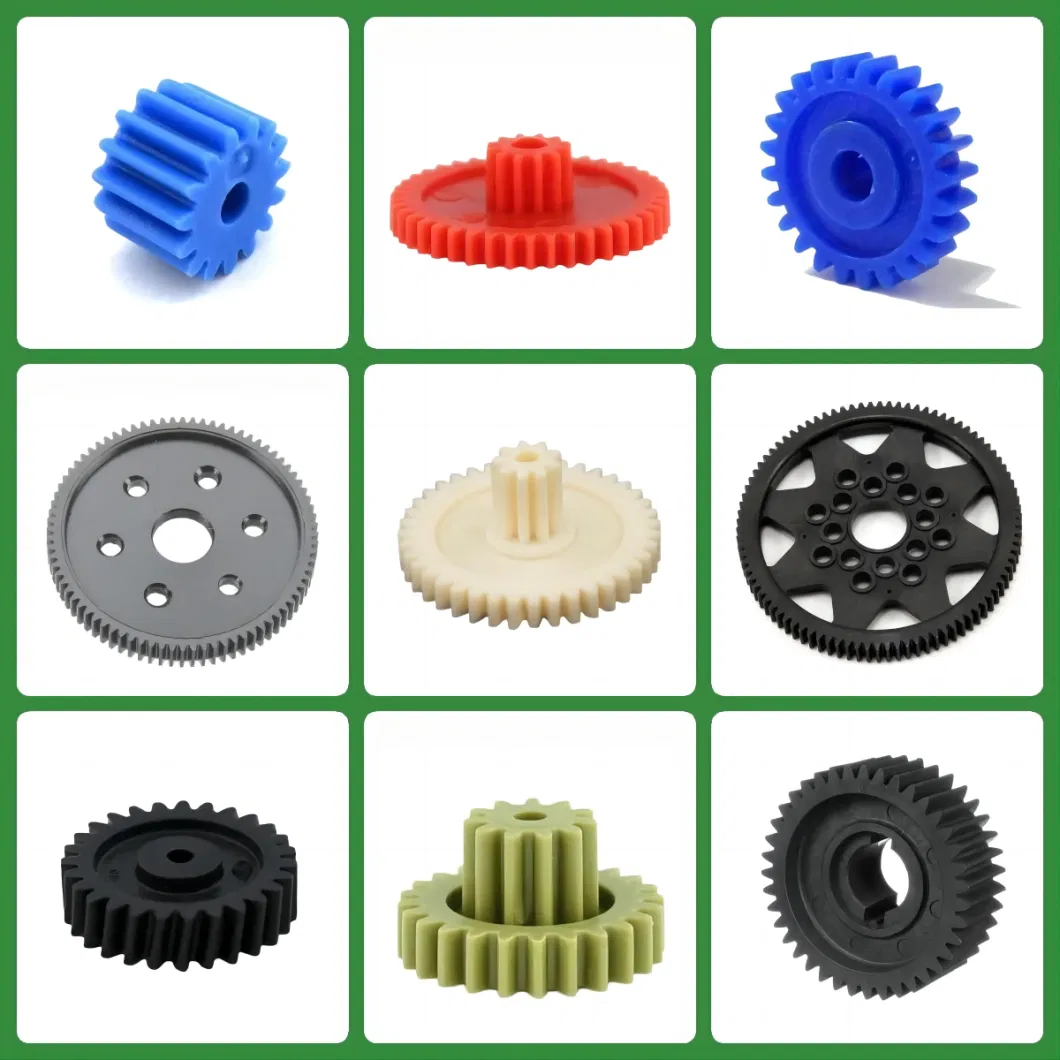 Hundreds of Standard POM Gears Include Pinion Gear, Spur Gear, Double Spur Gear, Face Gear, Worm, Clutch Gear &amp; Safety Gear Nylon Plastic Gears