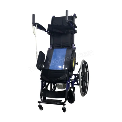  Silla de Ruedas Manual Ligera Con funció n ele ctrica de pie