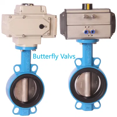  Válvula de mariposa de control accionada por aire eléctrico