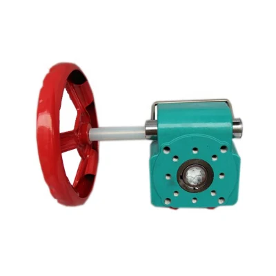  Actuador neumático desembragable Manual Override Worm Gearbox