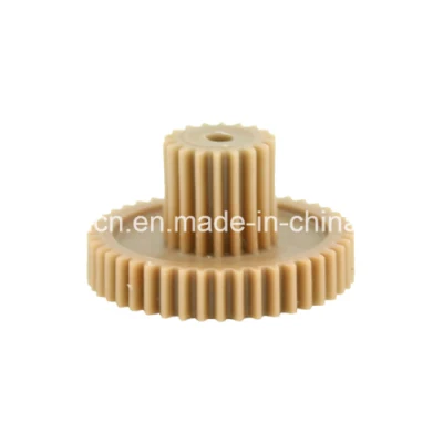  CNC de plástico de alta precisión engranaje helicoidal doble para multiplicadora/marcha atrás/espiral Engranaje de tornillo sinfín