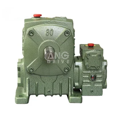 Caja reductora de rueda del eje de impulsión del sinfín WPO de WPA WPS WPX Fabricante reductor de velocidad del motor de engranaje