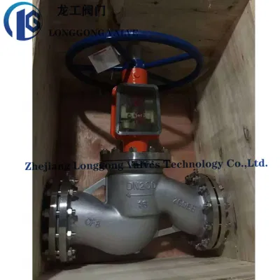  DIN/GB/GOST/BS1868 Carbono OEM/Acero Inoxidable PN16/25/40/RF de brida soldada Caja de engranajes cónicos Electric/hidráulica/neumática Aceite Industrial Gas Agua OS DE LA VÁLVULA DE GLOBO&amp;Y.