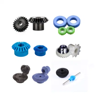  Custom Shaft Gear Fabricación de plástico eje pequeño de tornillo sinfín y tornillo sinfín Engranaje