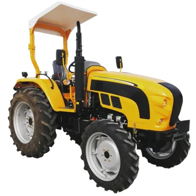Ruedas agrícolas 80HP HP de 90 de 100 CV de la agricultura de la rueda de la granja Tractorchina alimentación de la Fábrica de Venta caliente en Turkmenistán
