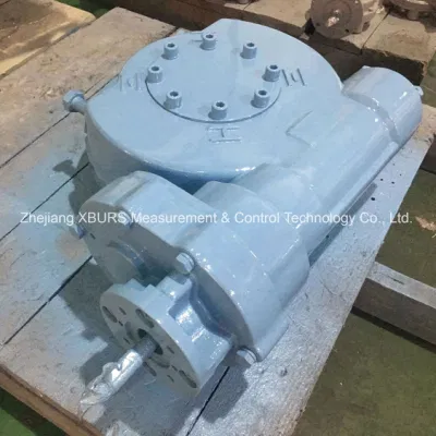  Xw7 Caja de engranajes de tornillo sinfín de accionamiento eléctrico para válvula