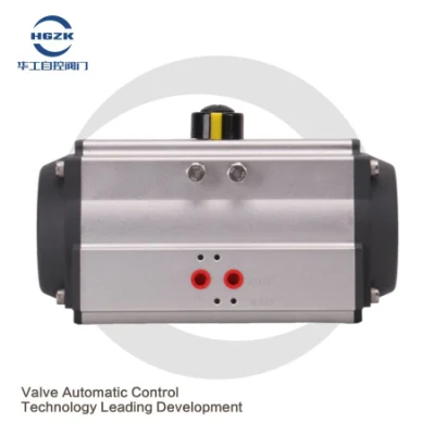  Actuador de válvula neumática giratoria de 90 grados de aleación de aluminio