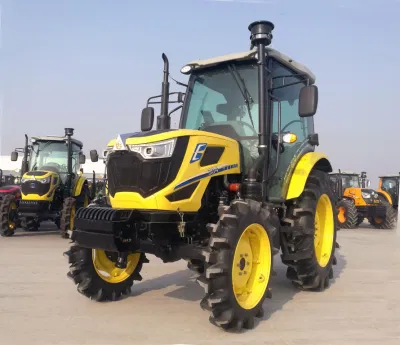 Ruedas agrícolas 80HP HP de 90 de 100 CV de la agricultura de la rueda de la granja Tractorchina alimentación de la Fábrica de Venta caliente en Turkmenistán