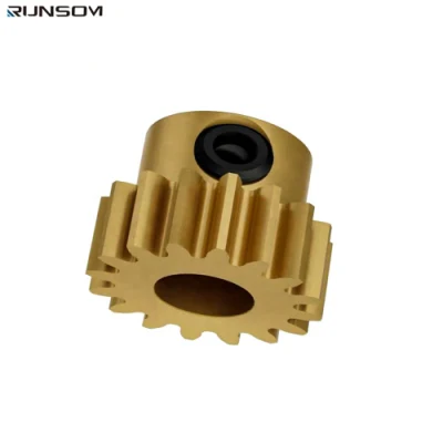 Precio del fabricante Acero inoxidable de la dirección diferencial de bisel de metal personalizado Engranaje de acero engranaje de tornillo sinfín pequeño