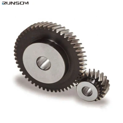 Precio del fabricante Acero inoxidable de la dirección diferencial de bisel de metal personalizado Engranaje de acero engranaje de tornillo sinfín pequeño