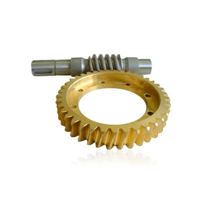 Caja de plástico de piñón cónico helicoidal con engranaje cónico de tornillo sinfín en espiral Anillo espiral sólido de metal de sincronización de la cremallera del eje de acoplamiento del diferencial