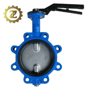  EPDM Lugged Zhv marinos asentados espolón de la válvula de accionamiento eléctrico de Tipo Wafer Válvula de mariposa de acero inoxidable