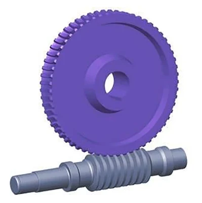  El Gusano de plástico de la rueda de engranaje helicoidal de eje de la tierra de buen precio Micro para caja de engranajes reductor de velocidad de paseo al aire libre Alquiler de repuesto de piñón fabricante mejor engranaje helicoidal de plástico