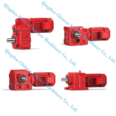  La serie K Reductor cónico espiral K37KA/Kf/Kaf37 Precision Reductor duro de la fábrica de la transmisión