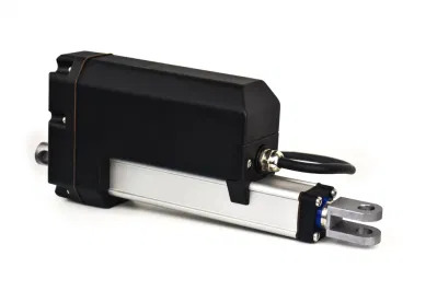  Resistente al agua 12V/24V DC Motor actuadores lineales Industrial con manivela manual