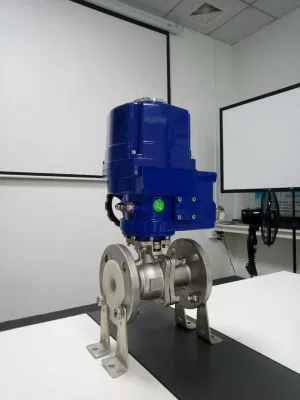 La serie Qt Part-Turn actuador motorizado
