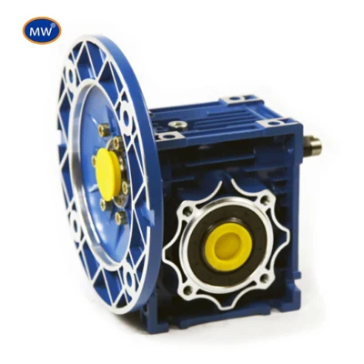 Nmrv090 Caja de dirección del proveedor de oro agrícola de la excavadora Hormigonera elevado par motor reductores de engranajes Caja de engranajes de gusano para la industria de la construcción de la máquina