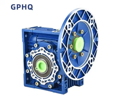 Reductor de velocidad de engranaje impulsor de tornillo sinfín Gphq RV50 63 75 90 Caja de cambios de la transmisión
