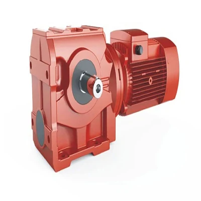  La serie K Motorreductor cónico helicoidal de 3kw 4kw 5.5kw 7,5 kw 11kw a 15 kw a baja velocidad del eje hueco de la caja de velocidades de alto par