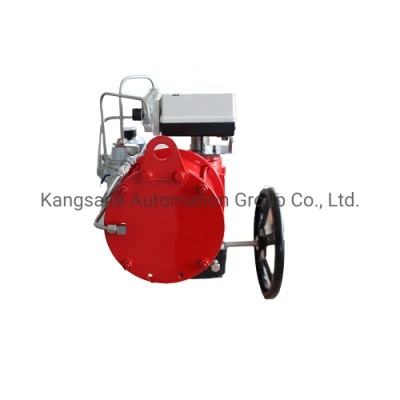 Scotch de doble efecto de la horquilla/ACCIÓN SIMPLE/Retorno por resorte Actuadores neumáticos de China la fabricación de cilindros de hierro fundido dúctil con revestimiento de PTFE/CE/ISO9001/IP67/ISO5211