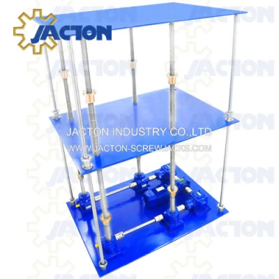  No sólo somos un proveedor único tornillo gato cajas de engranajes y motores. También ofrecemos sistemas de levantamiento completo, listo para instalar. Los gatos con tornillo de la Caja Cubo