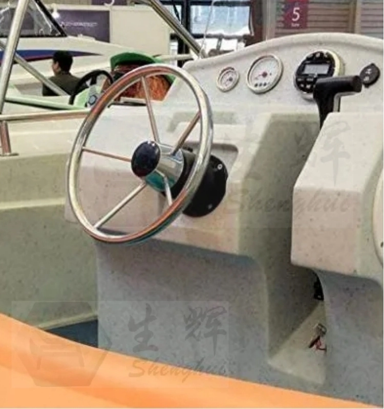 316 Stainless Steel Marine Hardware 13-1/2&prime;&prime; Casting Boat Accessory Steering Wheel