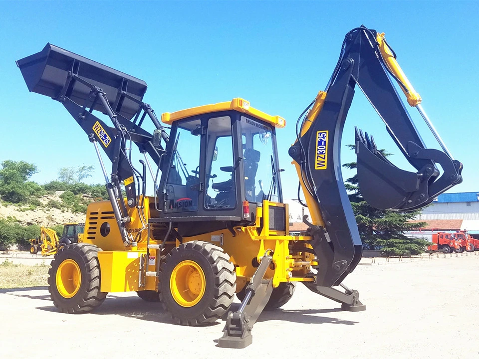 Factory Wz30-25 Backhoe Loader 2.5 Ton Backhoe Loader Price in Indonesia