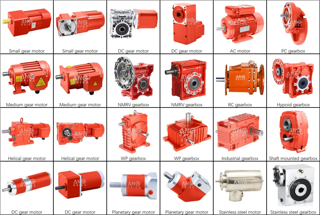 Industrial Helical Worm Bevel Hypoid Planetary Cycloidal Cylindrical Shaft Mounted Reduction Nmrv Drive Motor Gearbox