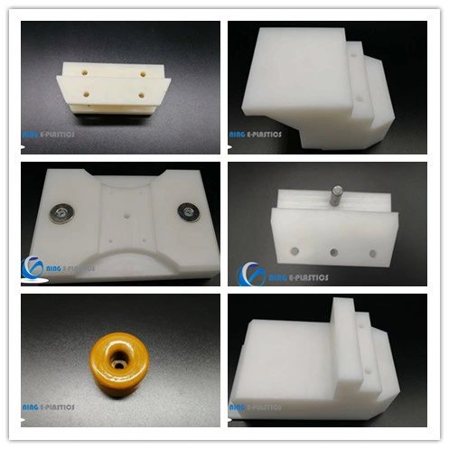 Nylon Derlin Plastic CNC Machined Gear Worm Shaft