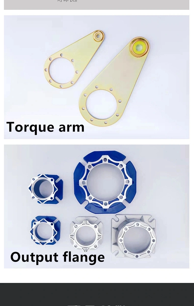 Small Industrial Worm Wheel Gearbox Aluminium Housing